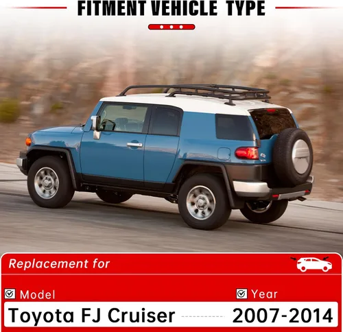 Miniatura 2 de Juego de limpiaparabrisas de repuesto para Toyota FJ Cruiser 2007-2014, calidad original de fábrica, para mi automóvil, 16, 14, 14, 10 pulgadas