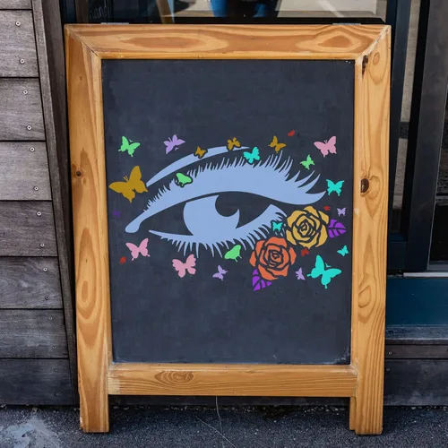 Miniatura 7 de FINGERINSPIRE Plantilla de ojos para pintar – Plantilla de dibujo reutilizable de ojos de belleza de 11.7 x 8.3 pulgadas – Diseños de mariposas