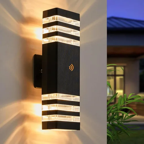 Miniatura 11 de LMP Iluminación exterior del anochecer al amanecer, accesorios de iluminación exterior LED de 5 W, aplique de pared impermeable IP65 para casa