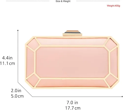 Miniatura 2 de Fawziya Crystal Clutch Bolsas de noche satén monedero para fiesta noche