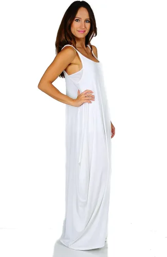 Miniatura 3 de Vestido maxi con breteles finos estilo boho Simply Ravishing talle Small - 5X