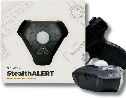 Miniatura 6 de Simtek Sensor StealthALERT para monitoreo de armas y almacenamiento, sistema de seguridad con aplicación