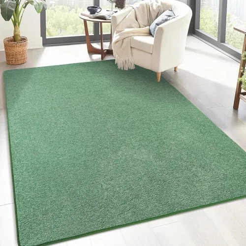 Miniatura 19 de Keeko Alfombras de área de 4 x 6 pies para sala de estar, alfombra suave y moderna de espuma viscoelástica para dormitorio, alfombra