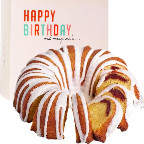 Miniatura 7 de Mo's Bundt Cakes - Pastel de feliz cumpleaños, pastel de guayaba fresco entregado a tu puerta - Regalo de cumpleaños para hombres, mujeres, papá