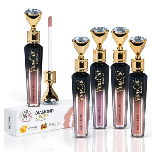 Miniatura 12 de StansOut Beauty Diamond Lustre Fancy Bare - Brillo de labios hidratante Bonitos colores suaves hidratantes nude Tonos para naturalmente