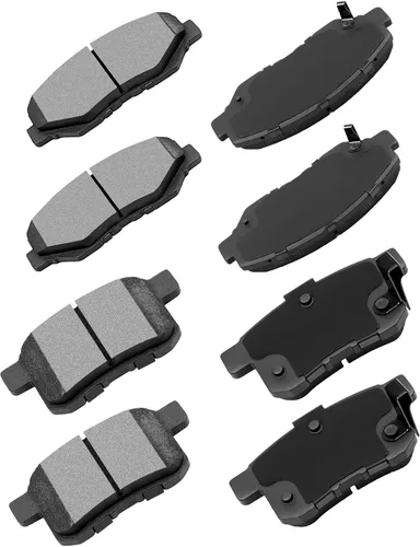 Miniatura 16 de CCIyu Juego de pastillas de freno de cerámica delanteras y traseras D882/D883 para Buick Rainier (2004-2005), Chevrolet SSR (2003-2005), Chevrolet