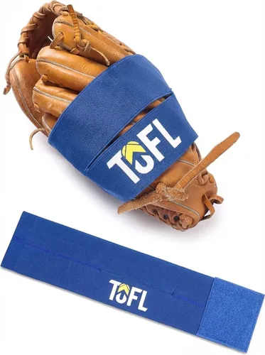 Miniatura 11 de TOFL Banda de guante de béisbol para moldear guantes Correa elástica con cierre ajustable para formar y almacenar bolsillos Accesorio de cuidado