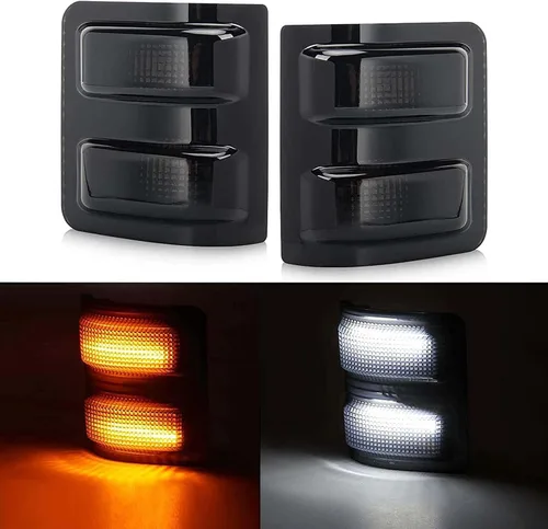 Miniatura 2 de Xinctai Juego de luces LED para espejo lateral Switchback, señal de giro para Ford F150 2013-2014, Ford F250 F350 F450 F550 Super Duty 2008-2016