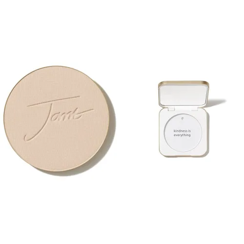 Miniatura 53 de Jane Iredale PurePressed Base Polvo Mineral de Maquillaje de Repuesto o Juego de Compacto Rellenable Polvo Prensado Semi Mate con SPF Sin Talco
