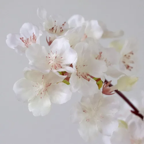 Miniatura 3 de MINYULUA Ramas artificiales de cerezo, flores de cerezo sintético de 39 pulgadas, arreglos de jarrón de flores falsas de seda para decoración