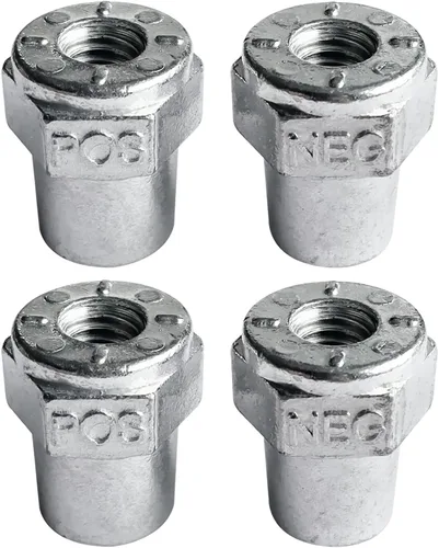 Miniatura 11 de Ampper 3/8"-16 rosca hembra de terminal de batería de latón adaptador de poste de terminal de batería postes de carga para extensión de perno