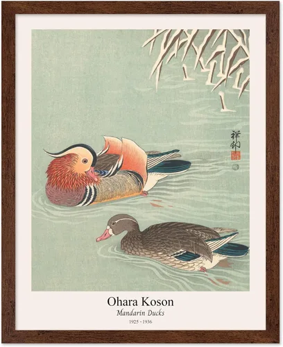 Miniatura 36 de Poster Master Vintage Ohara Koson Poster - Retro Blooming Lotus Flowers Print - Japanese Art - Flower Illustration - Aesthetic Design - Floral