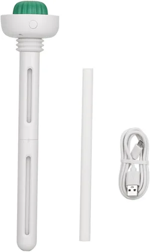 Hemobllo Mini humidificador USB portátil para automóvil y hogar, diseño compacto de botella de agua, silencioso, para oficina y dormitorio, material