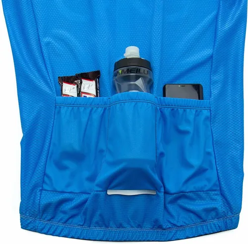 Miniatura 4 de Divertido jersey de ciclismo para hombre, tejido transpirable de secado rápido
