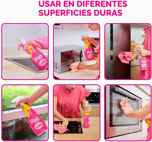 Miniatura 4 de Stardrops The Pink Stuff Miracle - Limpiador multiusos – Elimina grasa, suciedad y manchas en cocinas, baños, suelos y más, 25 onzas líquidas