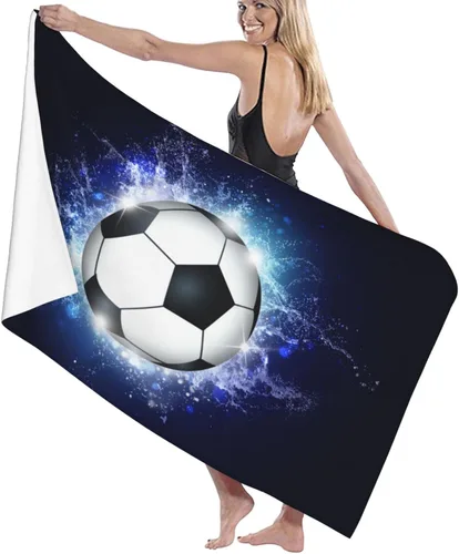 Miniatura 10 de Toalla de playa personalizada con tu foto/texto para adultos, adolescentes, mujeres, hombres, niños, niñas, toallas de microfibra suave y absorbente