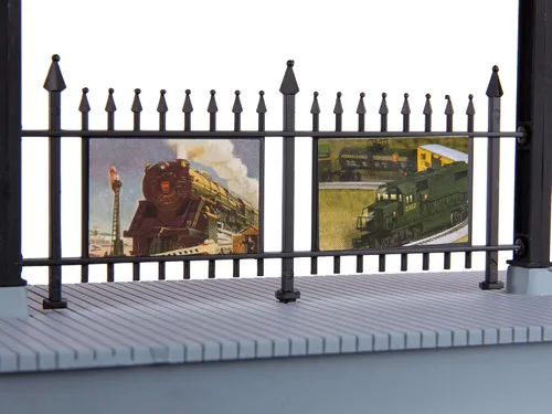 Miniatura 4 de Lionel Accesorio de plataforma de estación de tren modelo O Gauge