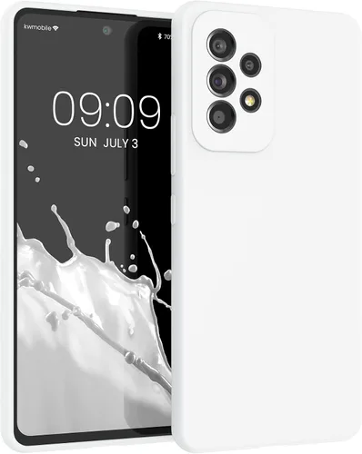 Miniatura 174 de kwmobile Funda Compatible con Samsung Galaxy A14 5G - Funda de teléfono de TPU y silicona con acabado suave - Verde Lima