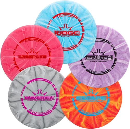 Miniatura 9 de Dynamic Discs Prime Burst Conjunto de Iniciación de Disc Golf (Paquete de 3) Conjunto de Disc Golf para Principiantes para Hombres y Mujeres