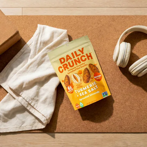 Miniatura 7 de Daily Crunch Almendras germinadas y nueces deshidratadas para un crujido único, apto para dieta cetogénica, sin OMG, sin gluten, 4 onzas