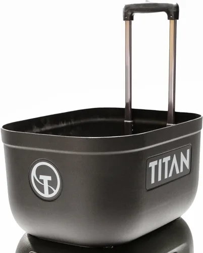 Miniatura 4 de Titan ACE - Máquina de pelotas de tenis para entrenadores y jugadores móviles Capacidad de pelota de 150, diseño ligero de 39 libras con tolva
