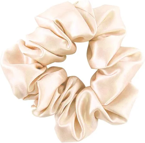 Miniatura 8 de THXSILK Bandas elásticas de seda para el cabello, bandas elásticas para el cabello, cuerdas para coleta de caballo para mujer, accesorios
