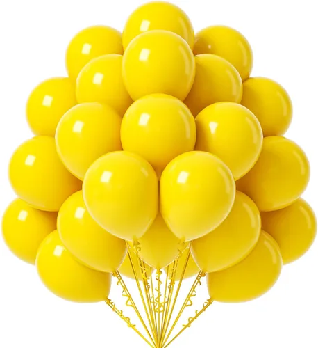 Miniatura 15 de FOTIOMRG - Globos negros de 12 pulgadas, paquete de 50 globos de fiesta negros de buena calidad para cumpleaños, graduación, baby shower, Halloween