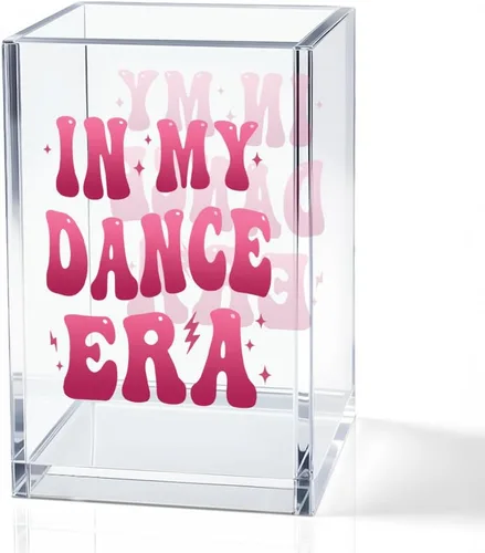 Miniatura 11 de I Came I Saw I - Soporte para cosméticos de acrílico contorneado, divertido soporte para brochas de maquillaje floral, regalos para cosmetólogas