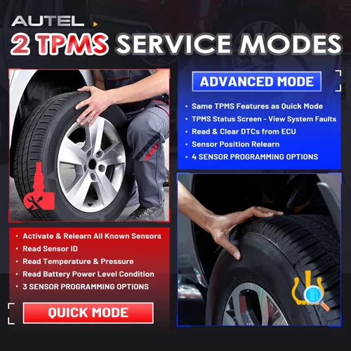 Miniatura 8 de Autel MaxiTPMS TS508WF Herramienta de programación TPMS, 2026 WiFi Ver. de TS508 TS501 Pro TS601 TS408S TPMS Herramienta de reaprendizaje