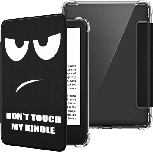 Miniatura 26 de Fintie Funda delgada para Kindle de 6 pulgadas (11ª generación - versión 2024/2022), ultra transparente, suave, flexible, transparente, cubierta
