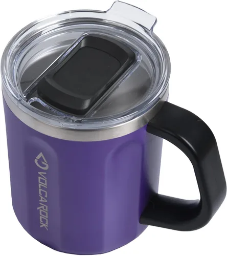 Miniatura 12 de Taza de café de 16 onzas con asa y tapa, taza de café sin BPA, mantiene el frío 6 horas y mantiene el calor 5 horas, gran taza de té para uso