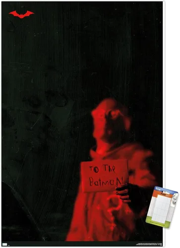 Miniatura 10 de DC Comics Movie The Batman - Póster de pared de una hoja, 22.4 pulgadas de largo x 14.7 pulgadas de ancho, versión premium sin marco