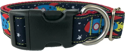 Miniatura 2 de Collar de perro Rocket (se adapta a un perro de tamaño mediano a grande) (M (13-20 pulgadas)