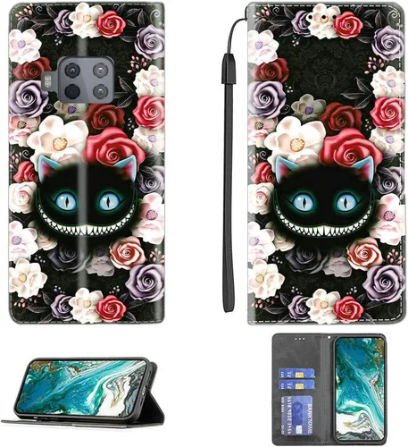 Miniatura 451 de Funda para Moto One Zoom compatible con Motorola One Zoom Phone Case Flip Stand Cover Magnetic Close YHD