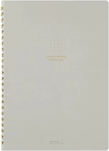 Miniatura 9 de Midori 15334006 Notebook, Ring Notebook, Color, Dot Square, Blue, A5