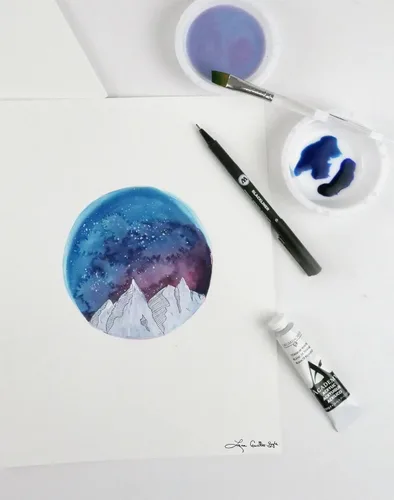 Miniatura 3 de Grumbacher Bloc de papel mixto de 18 x 24 pulgadas, 98 lb. / 160 GSM, encuadernado con cinta, 30 hojas/bloc, 1 cada uno