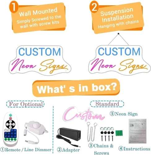Miniatura 7 de Letrero de neón con nombre personalizado para pared, luces LED de neón personalizables, letras personalizables iluminadas, letreros iluminados