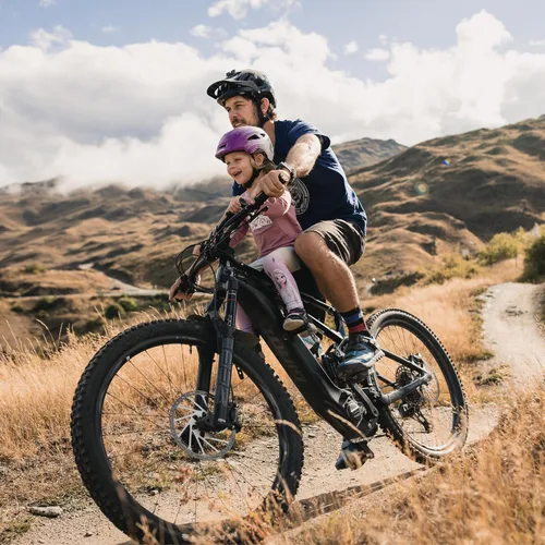 Miniatura 5 de Kids Ride Shotgun - Asientos de bicicleta para niños - Montaje frontal, para niños de 2 a 5 años, se adapta a la mayoría de bicicletas de montaña