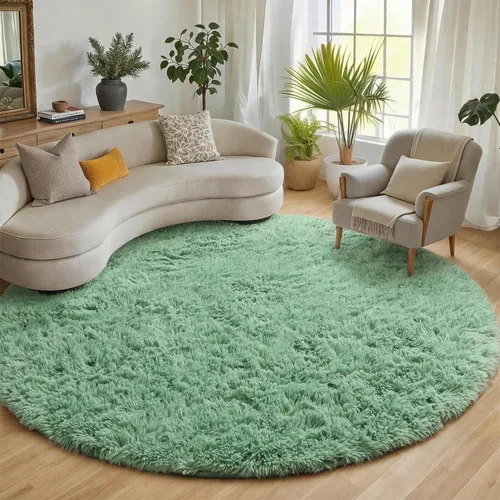 Miniatura 132 de ONASAR - Alfombra de pasillo negra de 2 x 6 pies, esponjosa, lavable, ultrasuave, afelpada, peluda, tapete para bebés, dormitorio de niños, armario