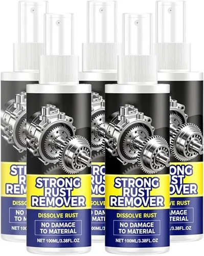 Miniatura 9 de Spray removedor de óxido para metal, removedor de óxido para metal, removedor de manchas de óxido, limpiador de metales resistente para vehículos