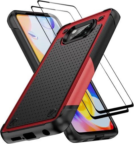 Miniatura 31 de Jeylly Funda protectora para Xiaomi Redmi Note 9 Pro, Redmi Note 9 Pro Max para mujeres y hombres, a prueba de caídas a prueba de golpes de grado