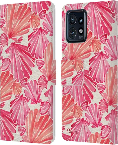 Miniatura 15 de Head Case Designs Officially Licensed Paul Brent Agate Mermaid Coastal Leather Book Wallet Case Cover Compatible with Motorola Moto Edge 40 Pro