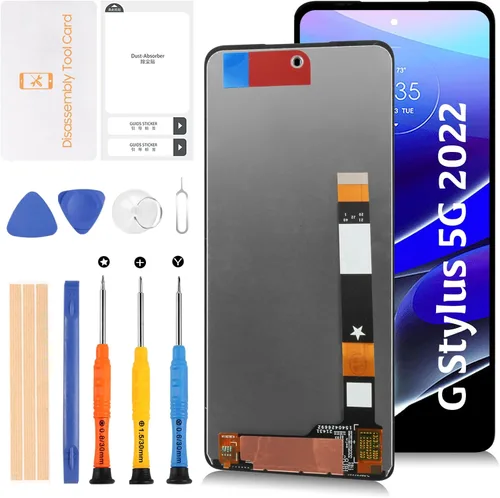 para Motorola Moto G Stylus 5G 2022 6.8 pulgadas Pantalla LCD de repuesto Pantalla LCD táctil digitalizador Asamblea XT2215-1 XT2215-4 XT2215-2 con