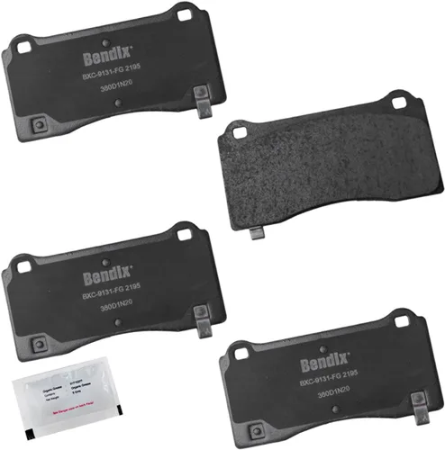 Miniatura 238 de Pastillas de freno delanteras cerámicas Bendix Priority1 CFC2302 para Hyundai Elantra 2021, Sonata 2022-2020, Kia K5 2023-2021