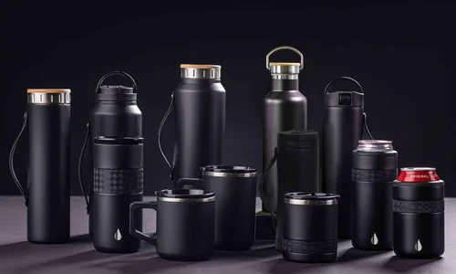Miniatura 8 de Elemental Vaso de Vino Recess - Taza de Café de Acero Inoxidable con Triple Pared Aislante para Bebidas Calientes y Frías - Taza Portátil con Tapa