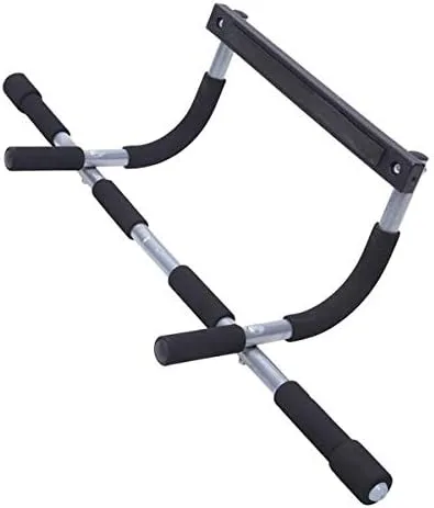 Miniatura 3 de Barra de dominadas para puerta de fitness, equipo de gimnasio portátil para interiores, multiagarre fuerte para puerta Barra de dominadas