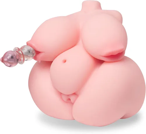 Muñecas sexuales de 10.14 libras para hombres, masturbador con pezones grandes penetrables, juguetes sexuales con pechos realistas, vagina y anal,