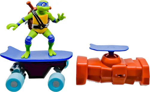 Miniatura 12 de Tortugas Ninja Mutantes Adolescentes Juguetes, Raphael Half Pipe RC Vehículo de Patineta con Trucos, Control Remoto de 2.4 GHz Juguetes de Tortugas