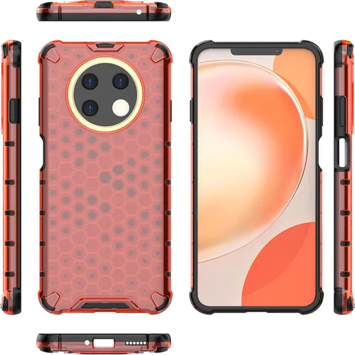 Miniatura 24 de Funda compatible con Huawei nova Y91 4G, compatible con Huawei nova Y91 4G STG-LX1 STG-LX2 funda 2 en 1 funda para teléfono azul