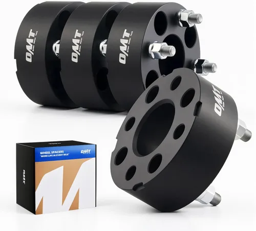 Orion Motor Tech Espaciadores de rueda de 4 x 4, espaciadores de ruedas para carrito de golf compatibles con EZGO EZ GO Golf Cart Club Car ATV, Negro